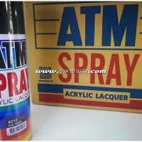 สีสเปรย์ atm เอทีเอ็ม สีดำด้าน A212