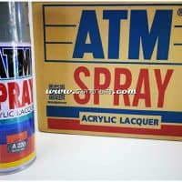สีสเปรย์ atm เอทีเอ็ม สีเทาอ่อน MEDIUM GREY