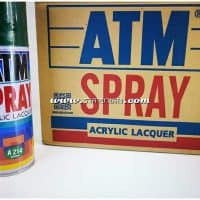 สีสเปรย์ atm เอทีเอ็ม สีเขียว GREEN A214