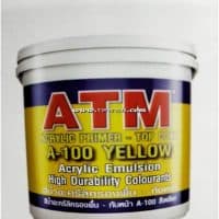 สีน้ำอะครีลิค รองพื้นเหลือง เอทีเอ็ม A-100