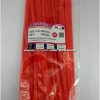 เคเบิ้ลไทร์ สายรัดหนวดกุ้ง ไนล่อน สีแดง 10นิ้ว