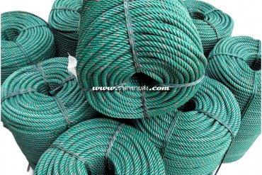 เชือกไนล่อน สีเขียวขี้ม้า