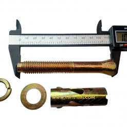 ภาพแสดงความยาวของแกน พุกเหล็ก 5/8